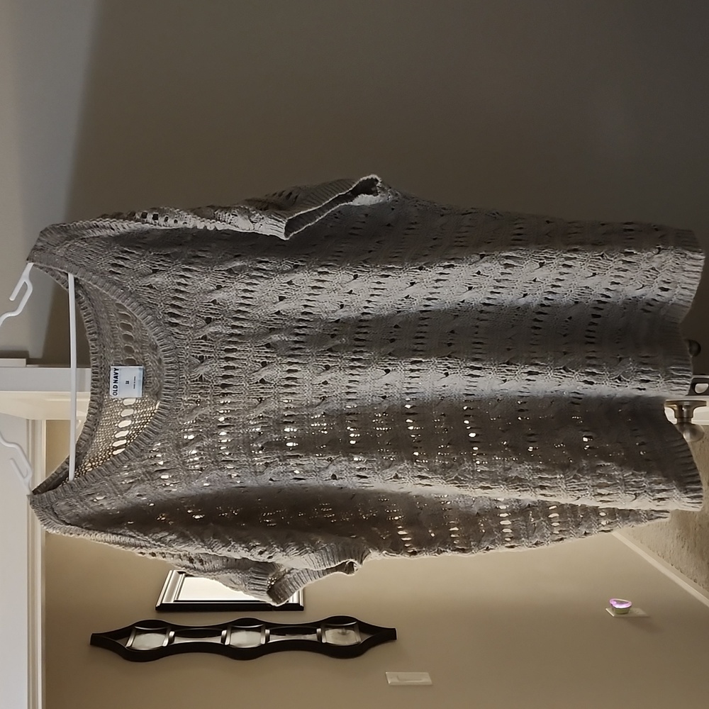 🩶💚 Old Navy Oversized Chunky Knit Dolman Sleeve Shirt 3X 💚🩶